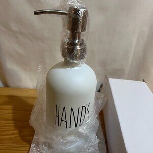 VICUKIE Stainlees Steel Glass Soap Dispenser Brand New $12